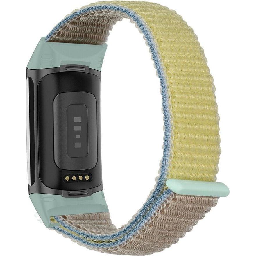Thumbnail - Strap-it Nylonarmband (Nylon, Fitbit Charge 5), Uhrenarmband, Braun