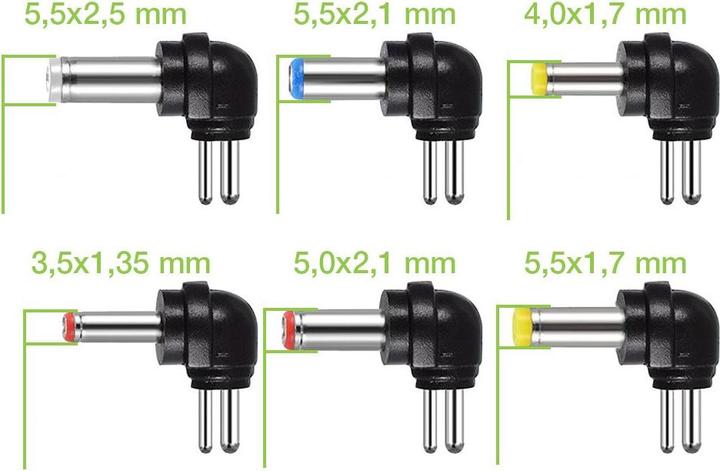Actual product image Techly Universal 12W AC/DC Power Supply