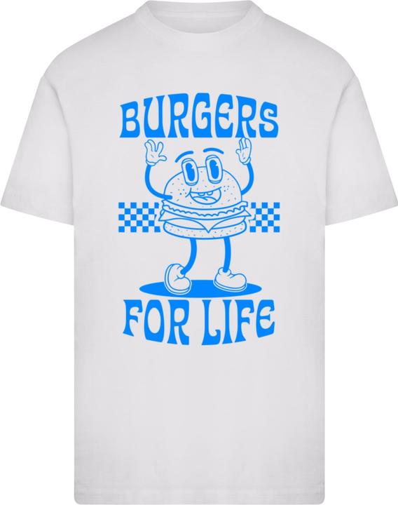 Produktbild Merchcode Burgers For Life Tee - 198449 (S)