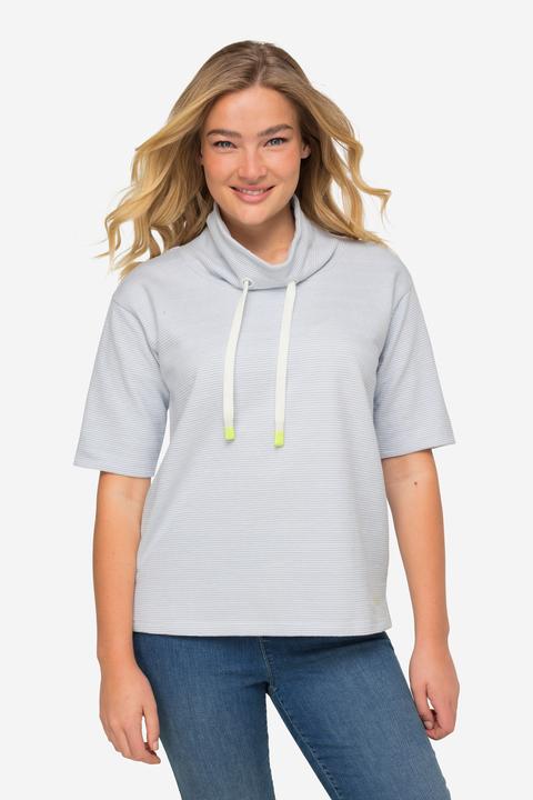 Immagine prodotto Laurasøn Sweatshirt, oversized, Ringel, Stehkragen, OEKO-TEX (M)