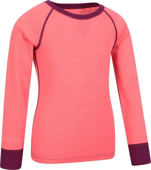 Immagine prodotto Mountain Warehouse Merino II Maglietta di Base Girocollo Bambini (140)