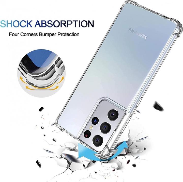 Image du produit Screenguard Samsung Galaxy S21 Ultra Coque Crystal Soft Airbag Bumper (Samsung Galaxy S21 Ultra)