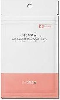 Actual product image The Saem See & Saw A.C Control Clear Spot Patch 10mmx12pcs+12mmx12pcs