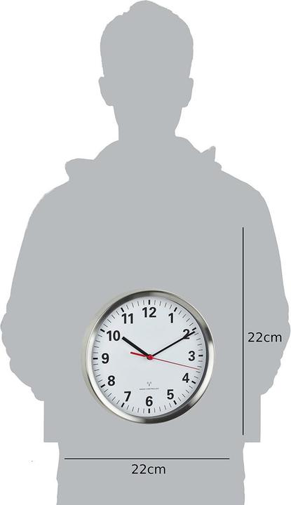 Produktbild TFA Funk-Wanduhr (22 cm)