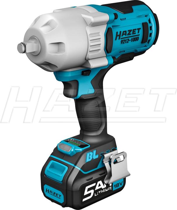 Produktbild HAZET Akku-Schlagschrauber 9212-1000 ∙ Lösemoment maximal: 1400 Nm ∙ Vierkant 12,5 mm (1/2 Zoll)
