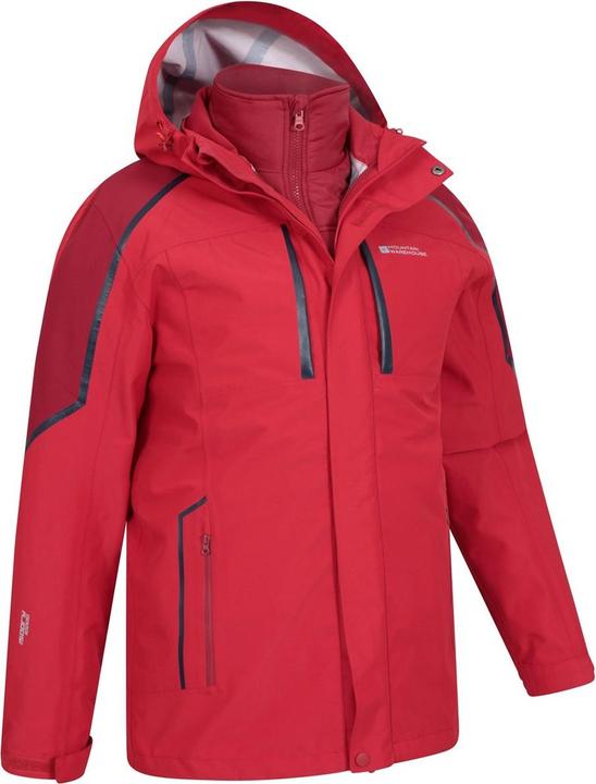 Immagine prodotto Mountain Warehouse Uomo Zenith Extreme III 3 in 1 Giacca imbottita (XS)