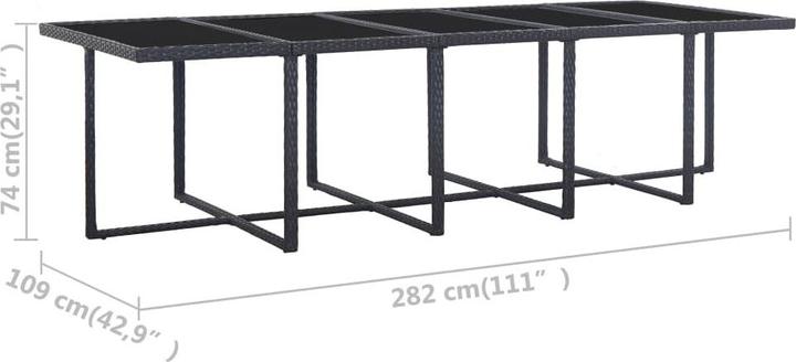 Produktbild vidaXL Gartenmöbel Set