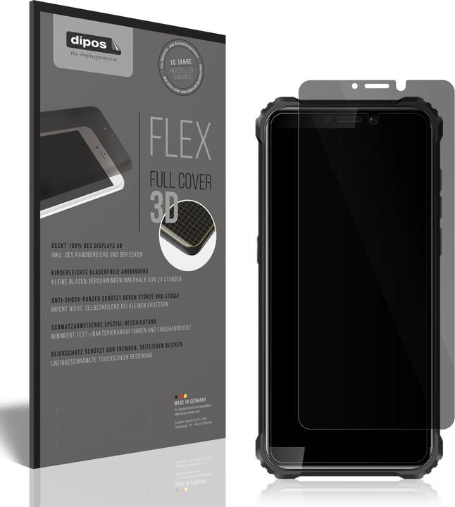 Actual product image Dipos Privacy Screen Protector Full Cover (1 Piece, Oukitel WP5)