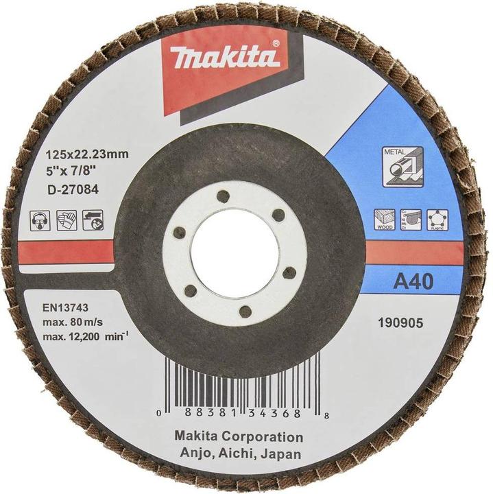 Image du produit Makita Roues à lamelles 125 mm A4 (40)