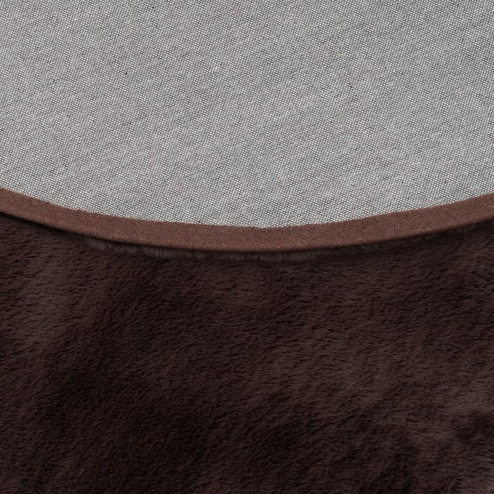 Image du produit Pergamon Tapis de luxe en fourrure Super Soft Plush Rond (120 x 120 cm)