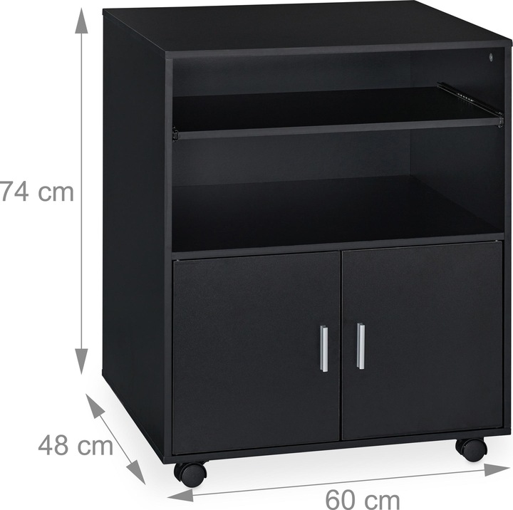 Produktbild Relaxdays Rollcontainer (60 x 48 x 74 cm)