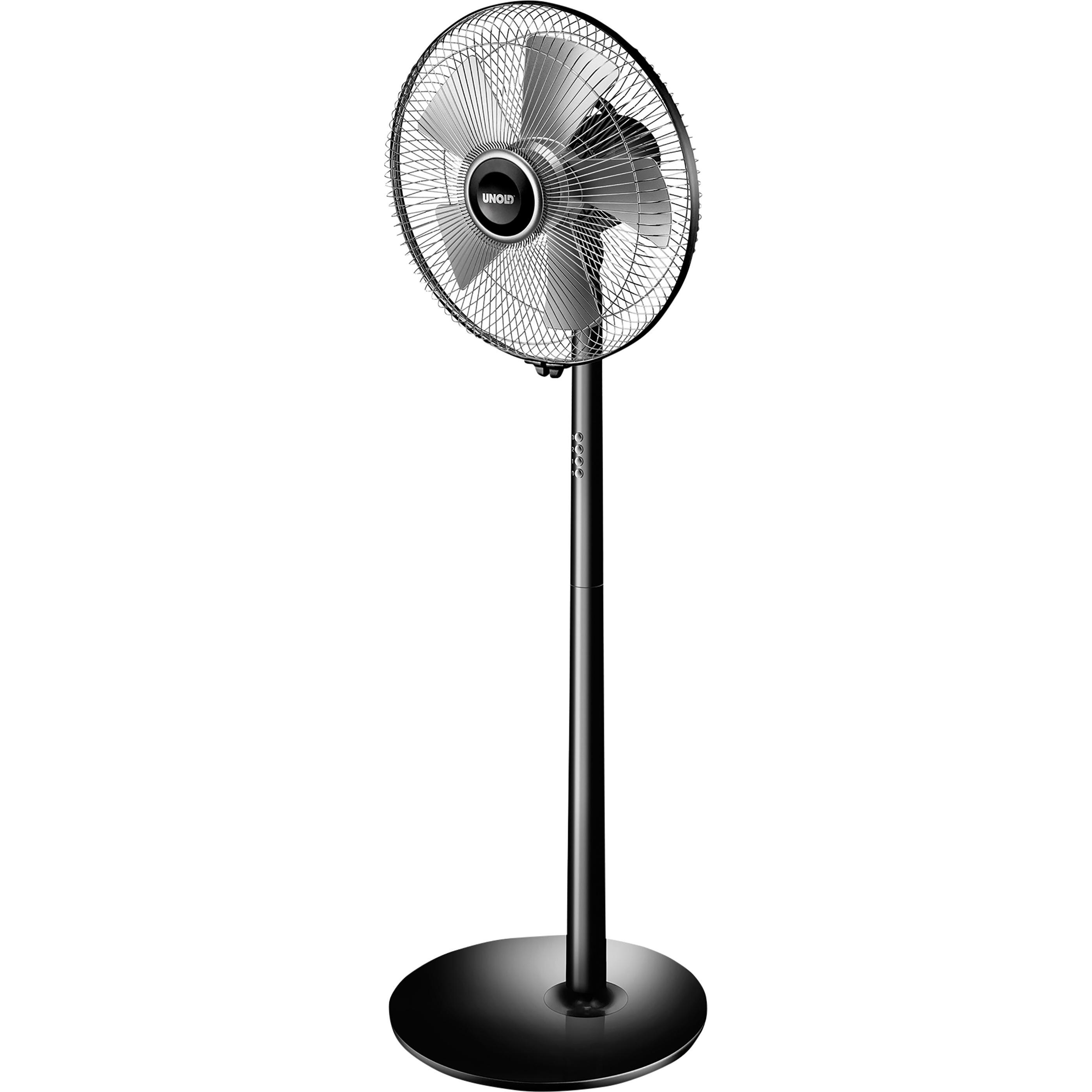 Unold Silverline, Ventilator, Zwart, Zilver