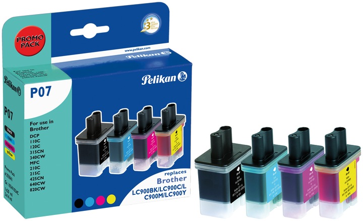 Image du produit Pelikan Lc-900 (M, CF, C, Y)