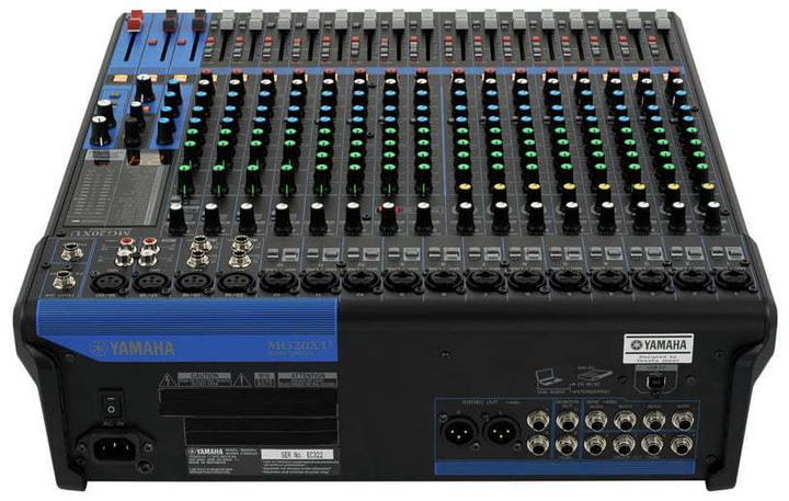 Actual product image Yamaha Mg20xu (Studio- and Livemixer)