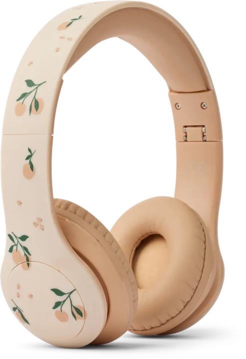 Actual product image Liewood Quinn Peach Sea Shell wireless headphones