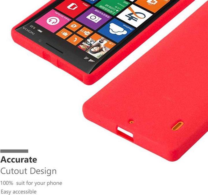 Actual product image Cadorabo TPU Frosted Cover (Nokia Lumia 930)