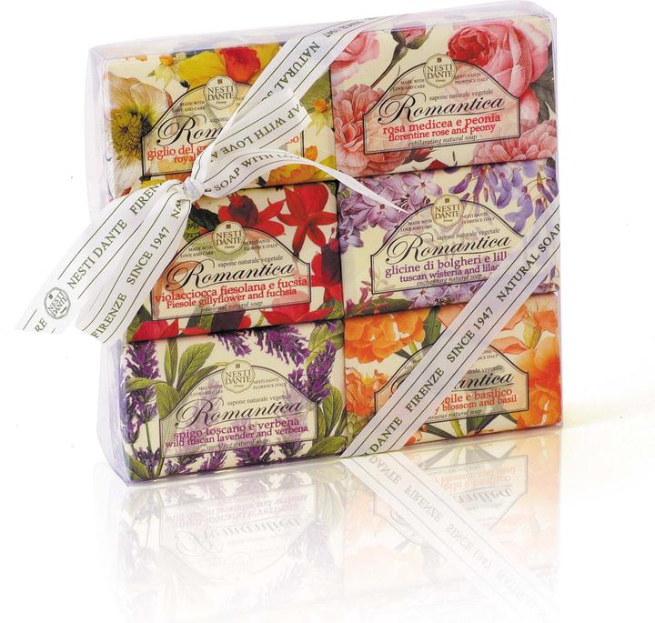 Produktbild Nesti Dante Set Romantica (Giftset 150ML) (Hartseife)