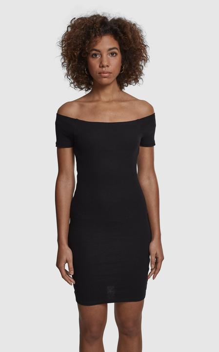 Produktbild Urban Classics Ladies Off Shoulder Rib Dress (L)