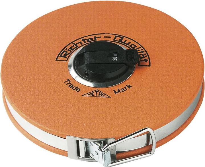 Richter Glass fibre measuring tape Metri 25 m in capsule Start A Accuracy II (25 m)