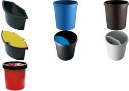 Immagine prodotto Helit Cestino 18l giallo (18 l)