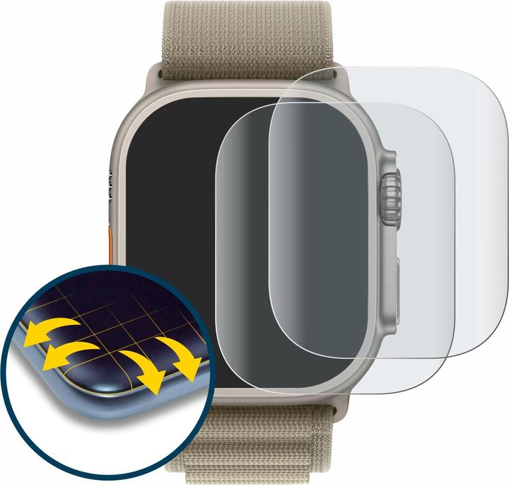 Produktbild BROTECT Full-Cover Displayschutz Matt (Apple Watch Ultra 2)
