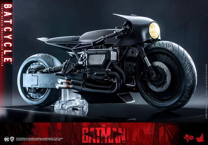 Actual product image Hot Toys The Batman Véhicule Movie Masterpiece 1/6 Batcycle 42 cm