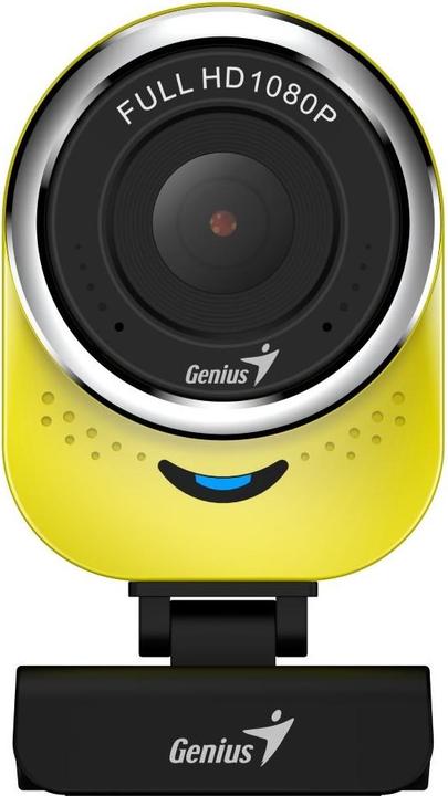 Genius QCam 6000 Full HD-Webkamera, gelb 1920x1080, USB 2.0, Windows 7 a vyšší, FULL HD, 30 FPS