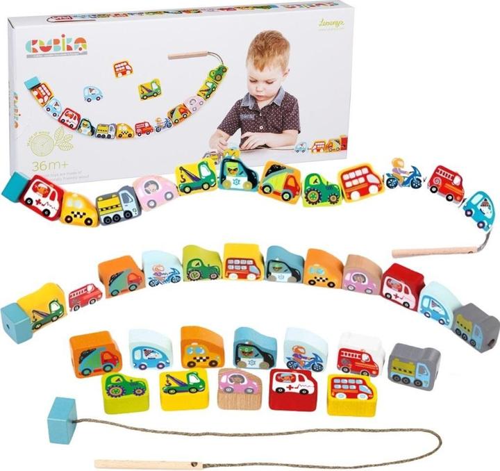 Immagine prodotto Cubika Legno filettatura gioco auto volanti (Tedesco, Francese, Italiano, Inglese)