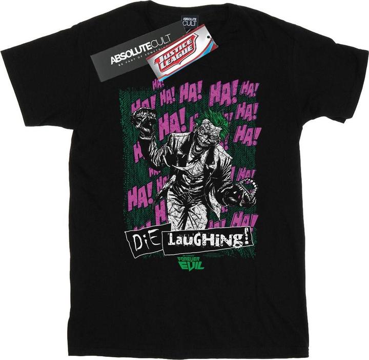 Produktbild Justice League Joker Die Laughing TShirt (4XL)