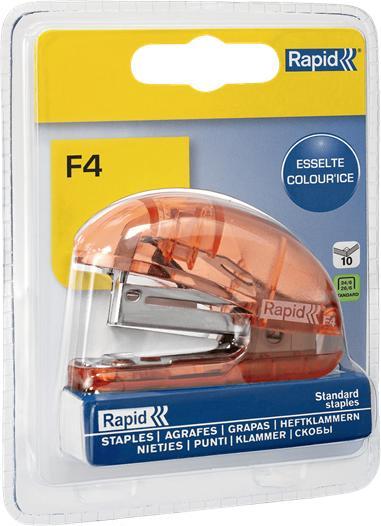 Image du produit Rapid Mini agrafeuse Colour'ICE (10 feuilles)