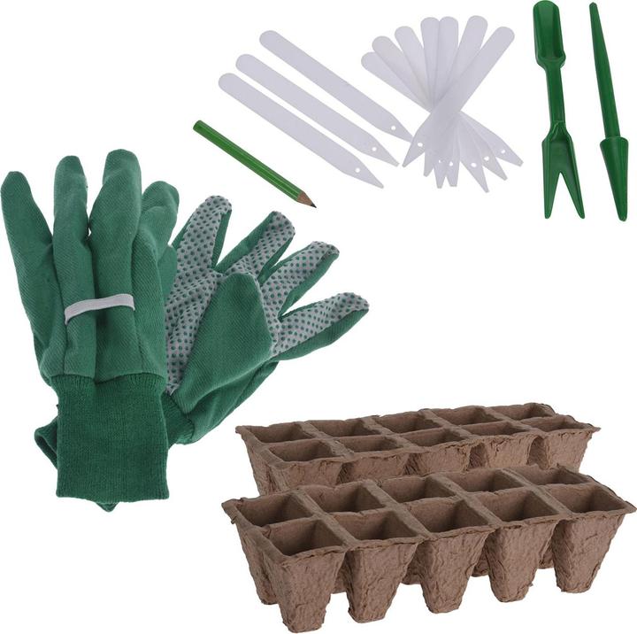 Produktbild Casativo Pflanzenanzucht-Set, Pflanzkasten, 68-teilig