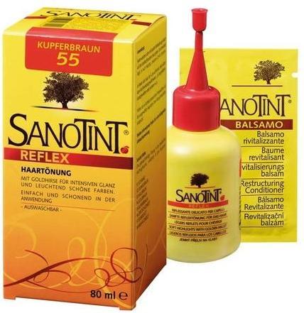 Image du produit Sanotint Coloration des cheveux 55 brun cuivré (Brun cuivré)
