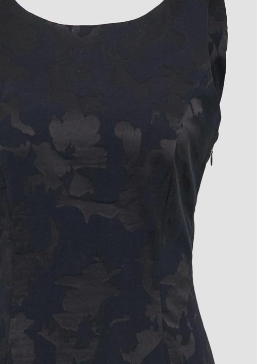 Image du produit Comma Kleid Antailliertes Kleid aus Jacquard mit U-Boot-Ausschnitt (36)