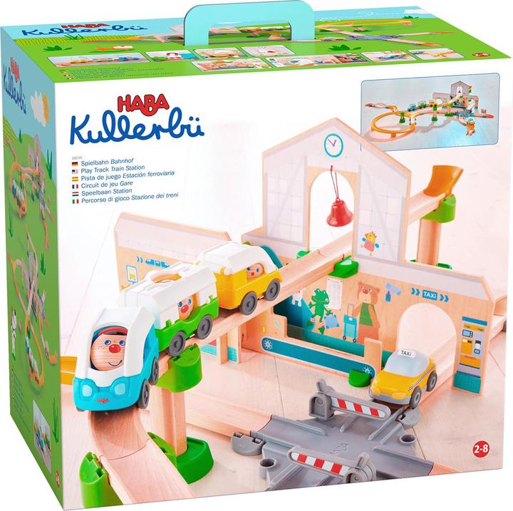Actual product image Haba Kullerbü Knikkerbaan - Speelbaan Station