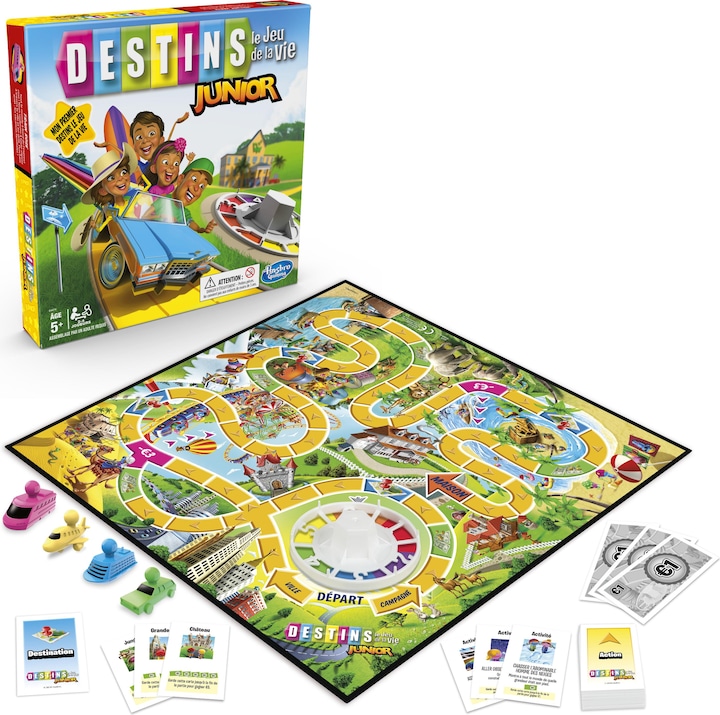 Produktbild Hasbro Gaming Das Spiel des Lebens Junior (Französisch)