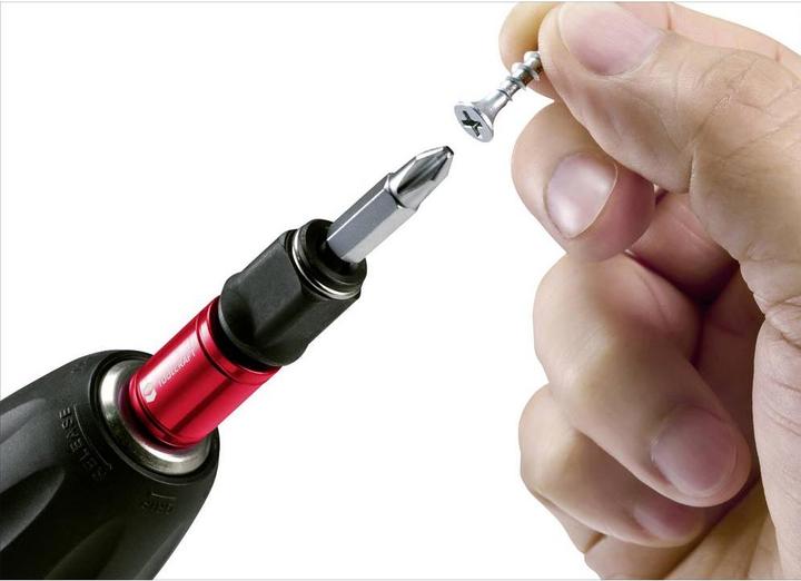 Actual product image Toolcraft 2 in 1 quick change bit holder length 72mm drive