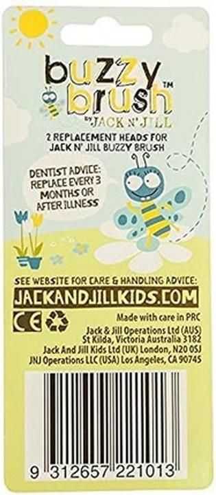 Actual product image Jack N' Jill Buzzy Brush (2 x)