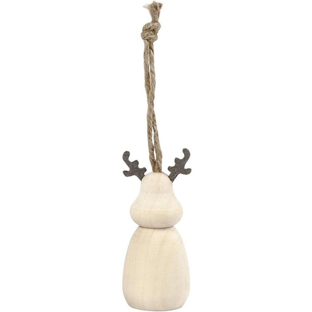 Creativ Company, Kerstboomdecoraties, Rendier (1x)