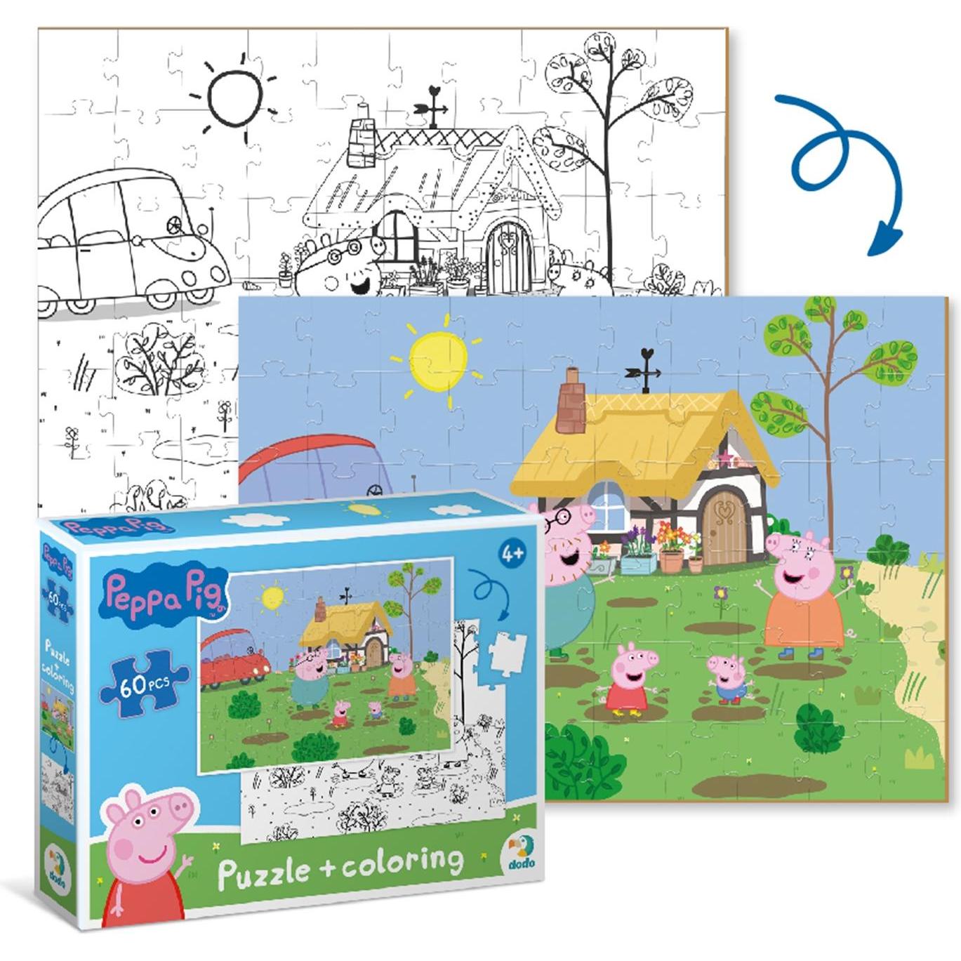 Dodo Zum Ausmalen 2in1 Peppa Pig (60 Teile) (200119)