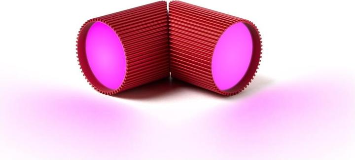 Actual product image Lexon Lampki magnetyczne Ray Light czerwony/sanguine red (Wireless)