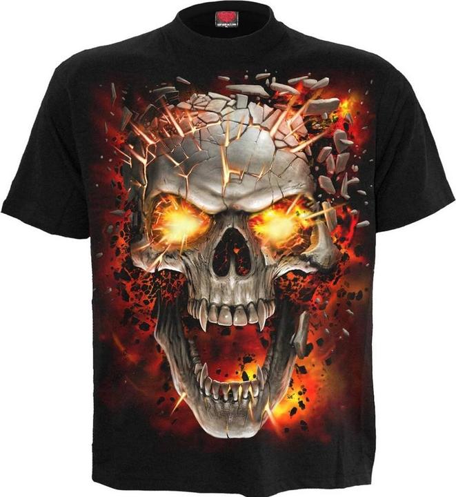 Produktbild Spiral Skull Blast TShirt kurzärmlig (M)