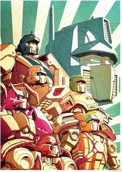 Produktbild Fanattik Transformers Kunstdruck Optimus Prime Limited Edition 42 x 30 cm (30 x 42 cm)