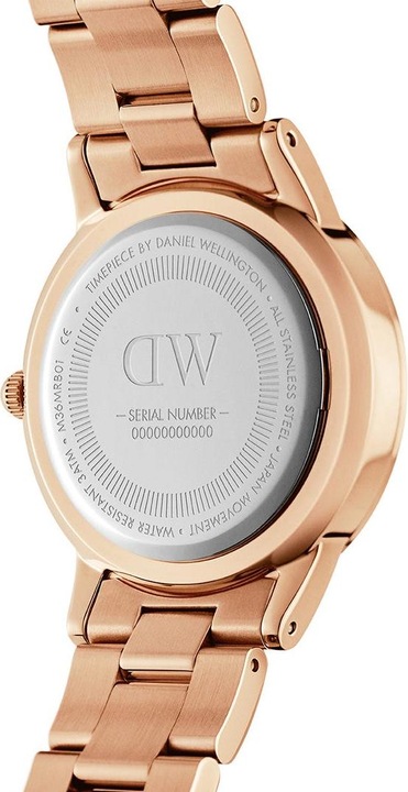 Produktbild Daniel Wellington Iconic Link Black Rose Gold (40 mm) (Analoguhr, 40 mm)