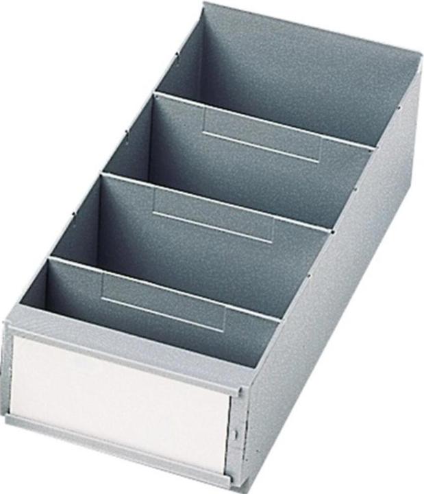 LA-KA-PE Trennwand für Regalkasten B. 160 mm PS grau (16 cm, 11 cm)