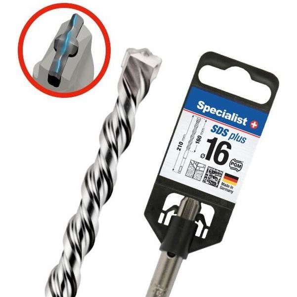 Bloomsbury, Bohrereinsatz, Drill Specialist + SDS + 16x160 / 210 mm (160, 210 mm)