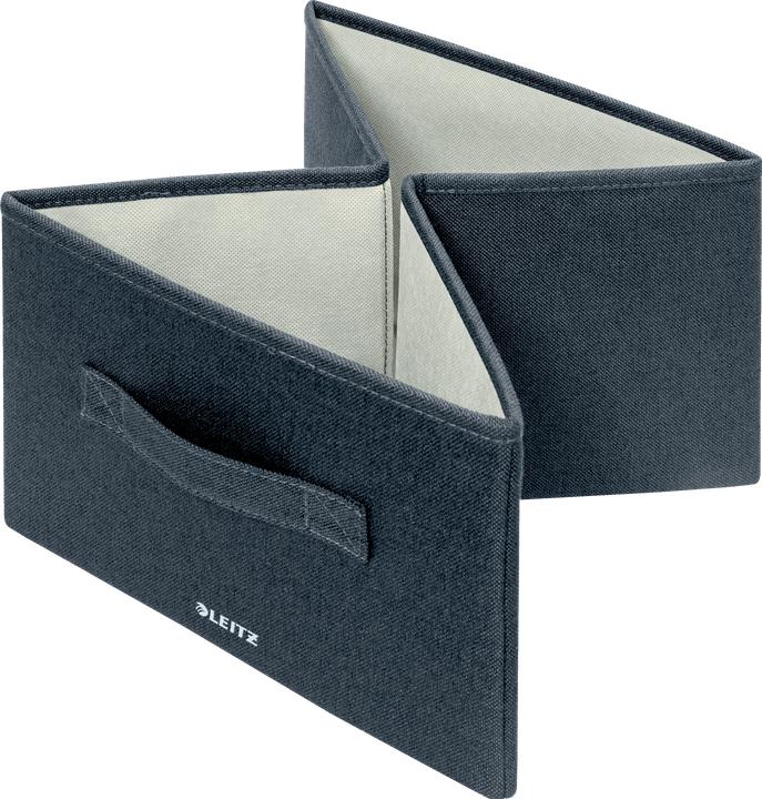 Actual product image Leitz Storage Box Fabric 2pcs medium velvet green (28.50 cm, 22 l, 2x)