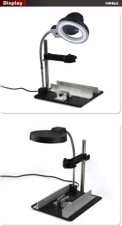 Immagine prodotto Swaytronic Porta bacchette per saldare con lampada d'ingrandimento