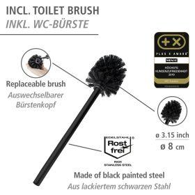 Produktbild Wenko WC-Garnitur Rivalta Allegre braun Holz