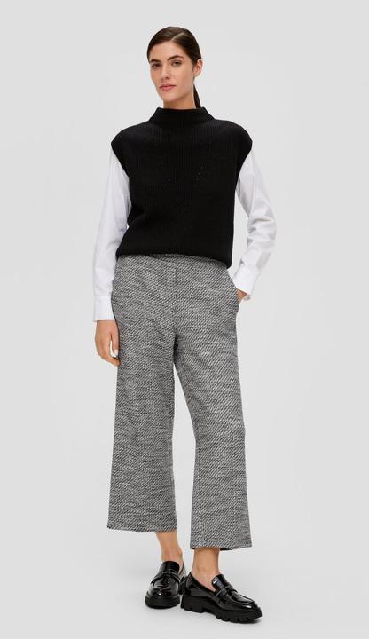Immagine prodotto s.Oliver Hose Regular: Culotte mit Musterstruktur (48)