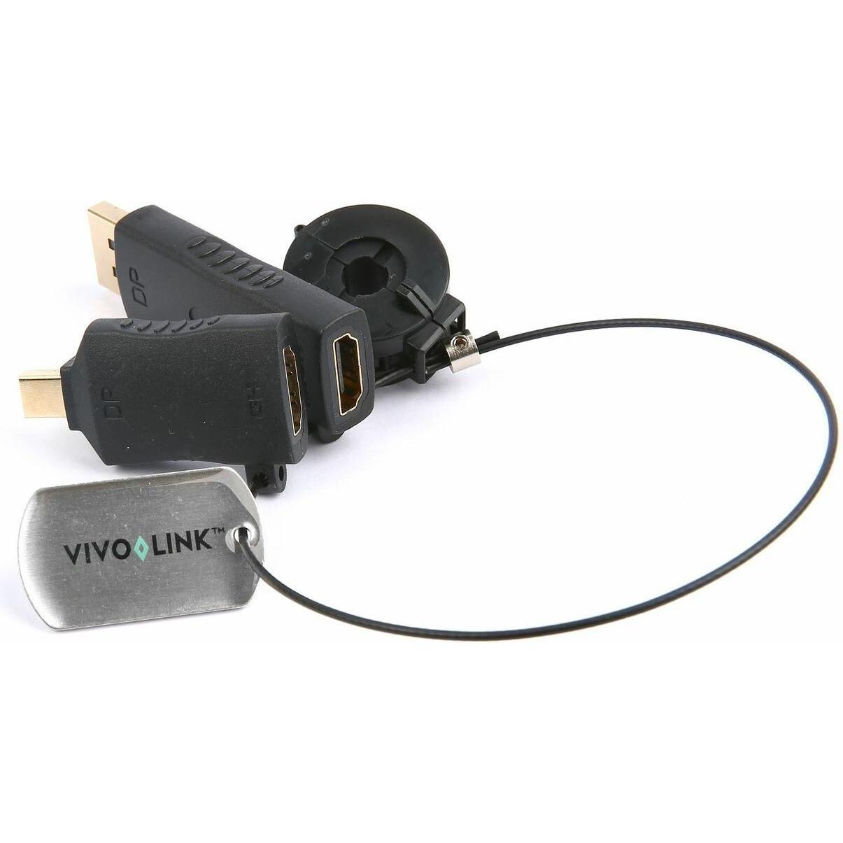 Vivolink Proadring1 (DP), Data + Video Adapter, Schwarz